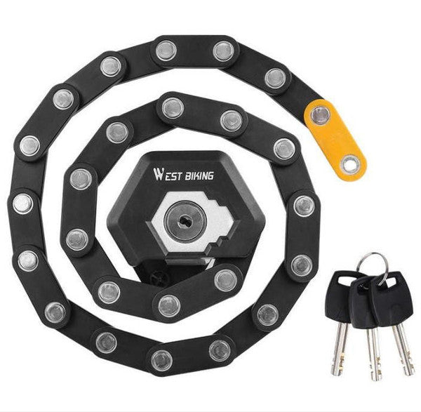 Compact Portable Bicycle Lock for Adults