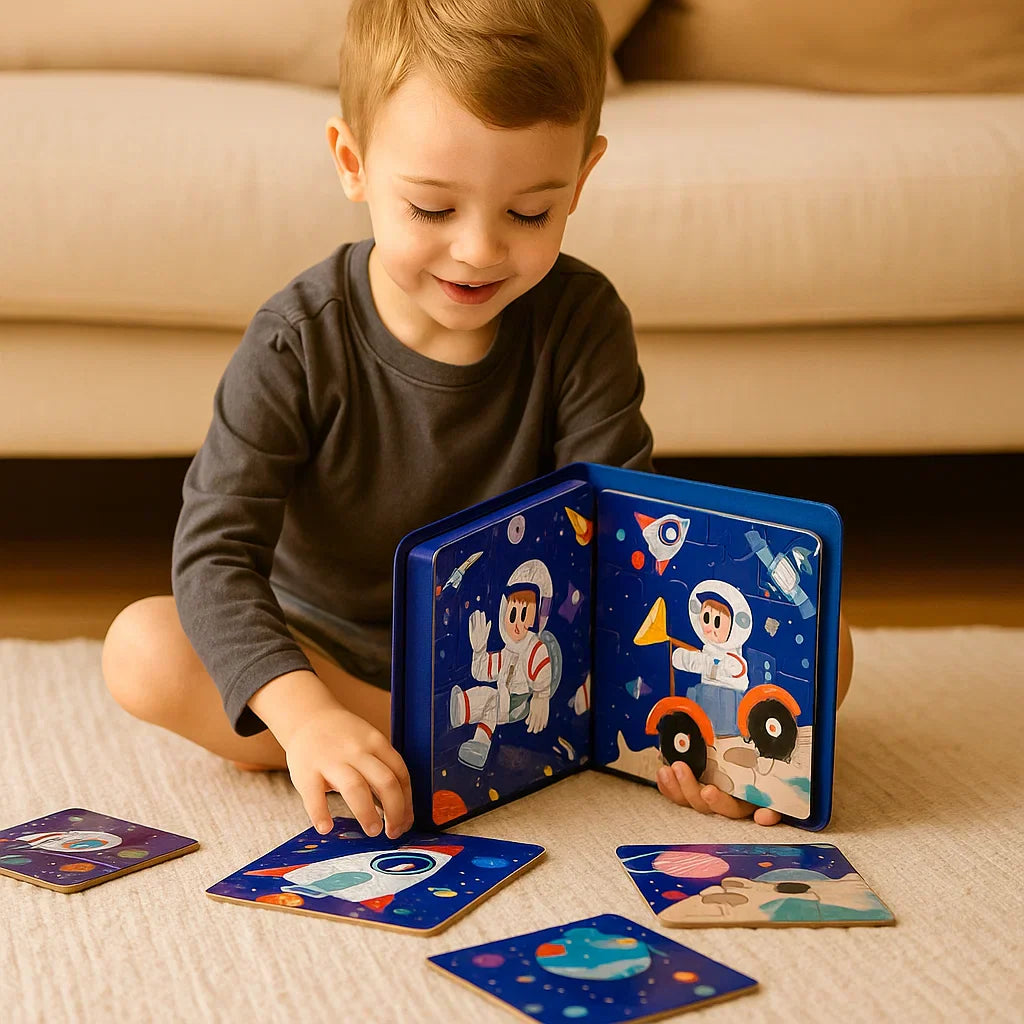 Fun Interactive Kids Puzzle Book