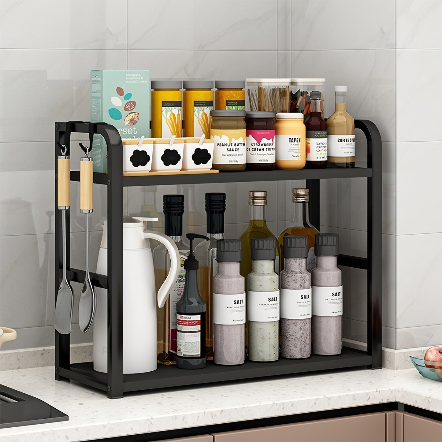 Modern Stainless Steel Kitchen Shelf
