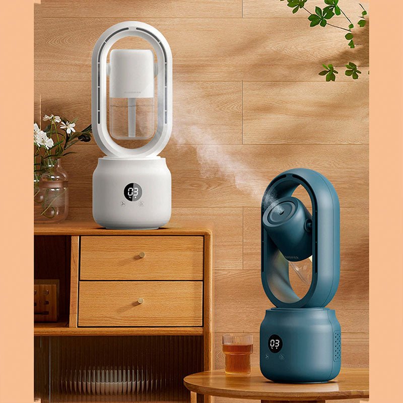 Quiet Ceiling Fan with Humidifier and Nightlight