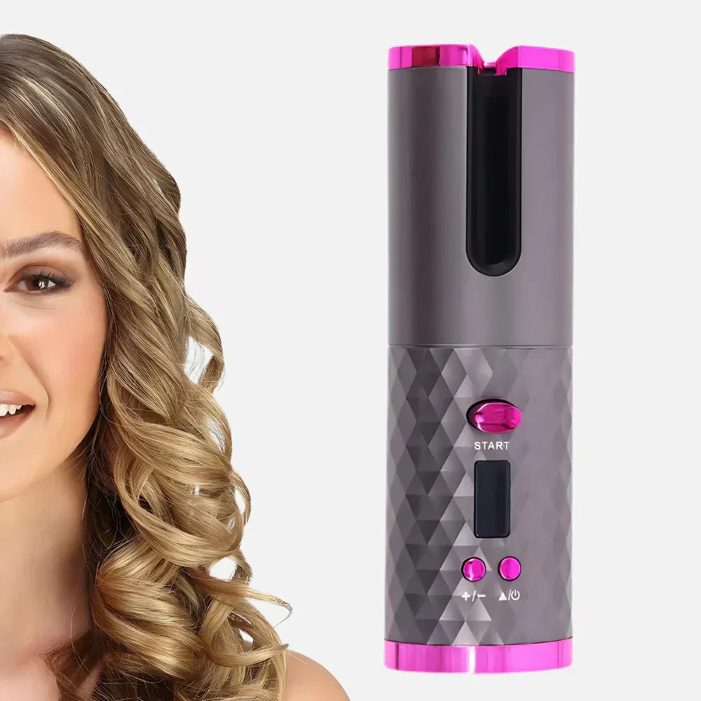 Easy Use Ceramic Auto Curling Iron - Fesara