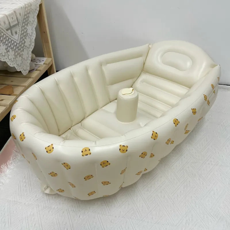 Portable Baby Bath Tub for Travel - Safe Bubble Bath