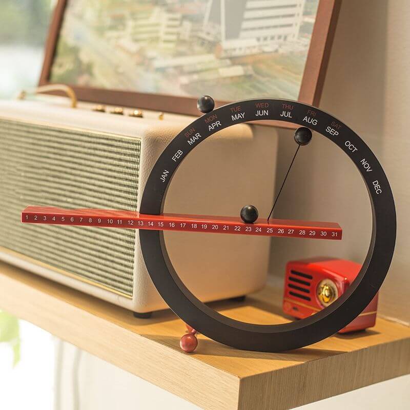 Magnetic Monthly Calendar with Erasable Writing Surface