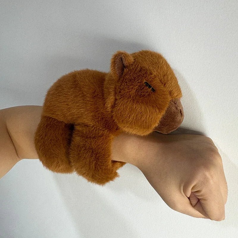 Fun Plush Capybara Squeaky Keychain Toy