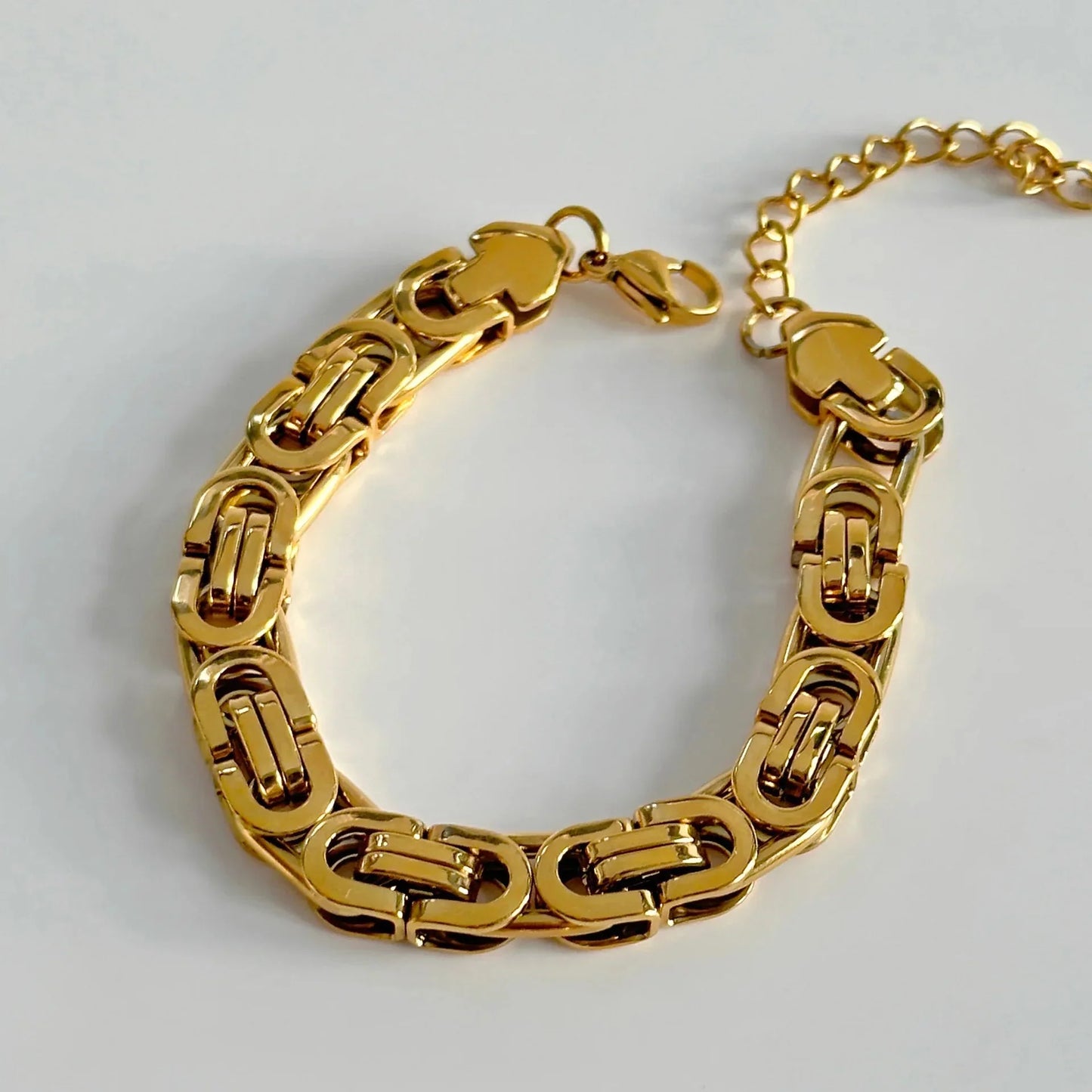 Fesara | Thick Link & Textured Chain Bracelets