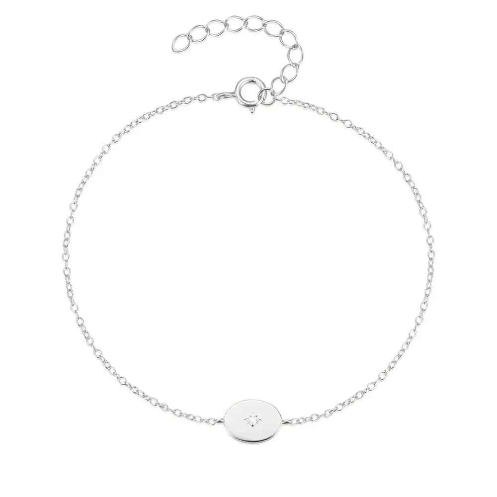 Delicate Chain Star Charm Bracelet