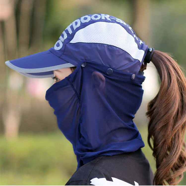Portable Summer Sun Hat with UV Shield