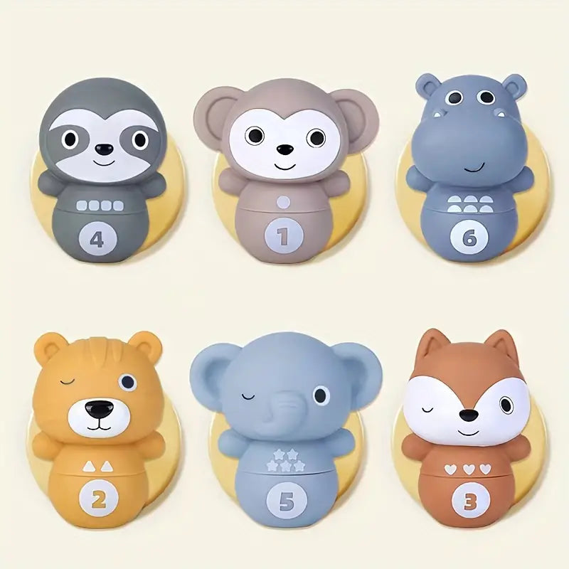 Colorful Kids Animal Building Blocks Set