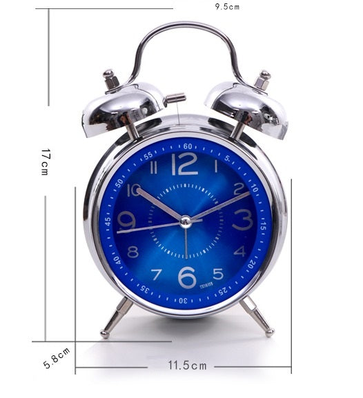 Large Retro Double Bell Alarm Clock