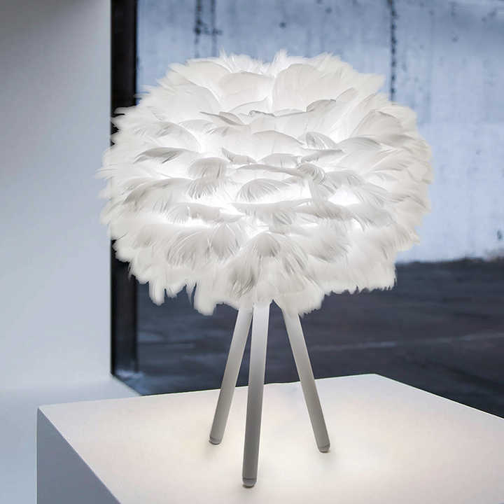 Soft Feather Dimmable Desk Lamp