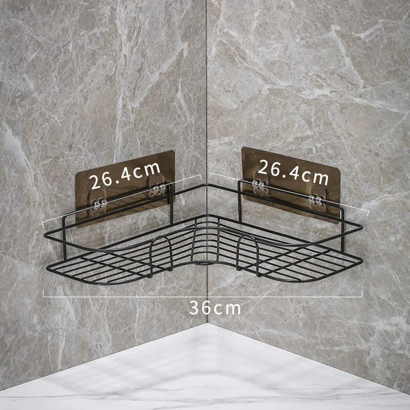 Compact Corner Bathroom Storage Unit