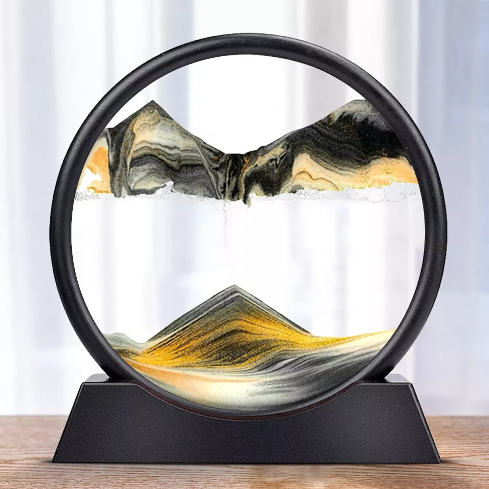 Colorful Ocean Sand Timer Decoration
