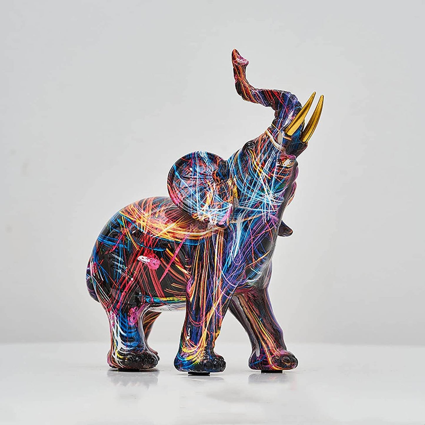 Stylish Abstract Elephant Art