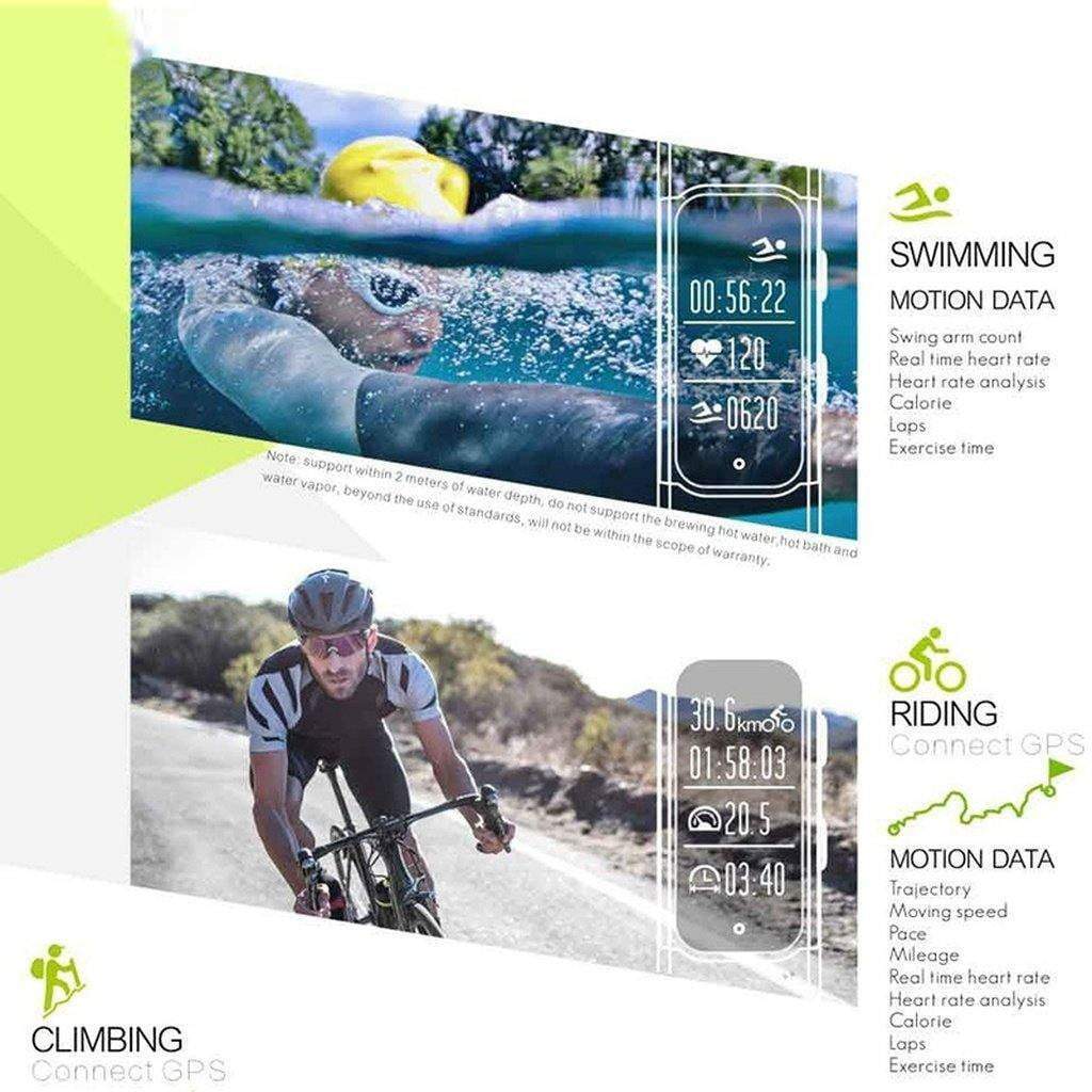 Fesara S908 Waterproof Fitness GPS Smartwatch