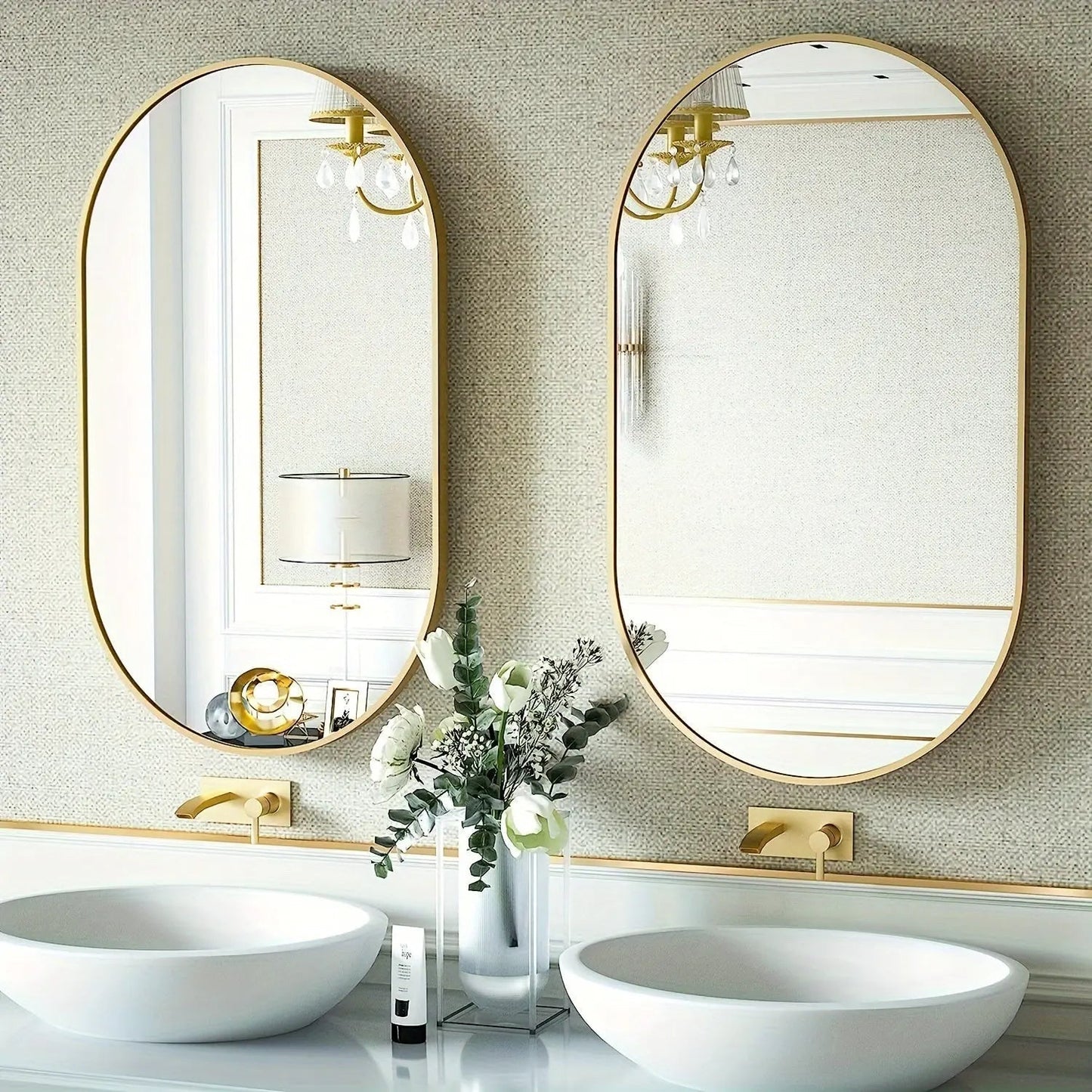 Stylish Oval Wall Mirror