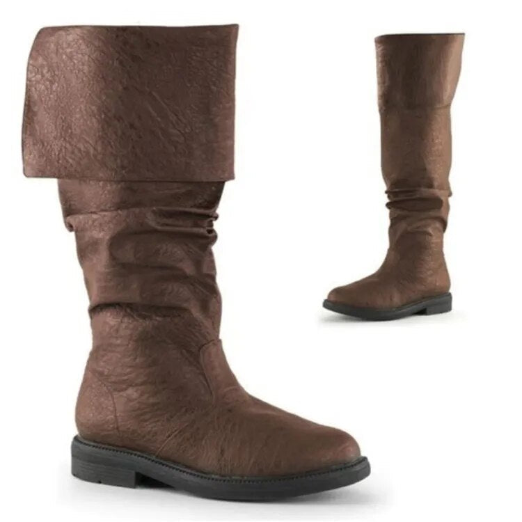 Trendy Men's Denim Ankle Boots - Strong and Comfy