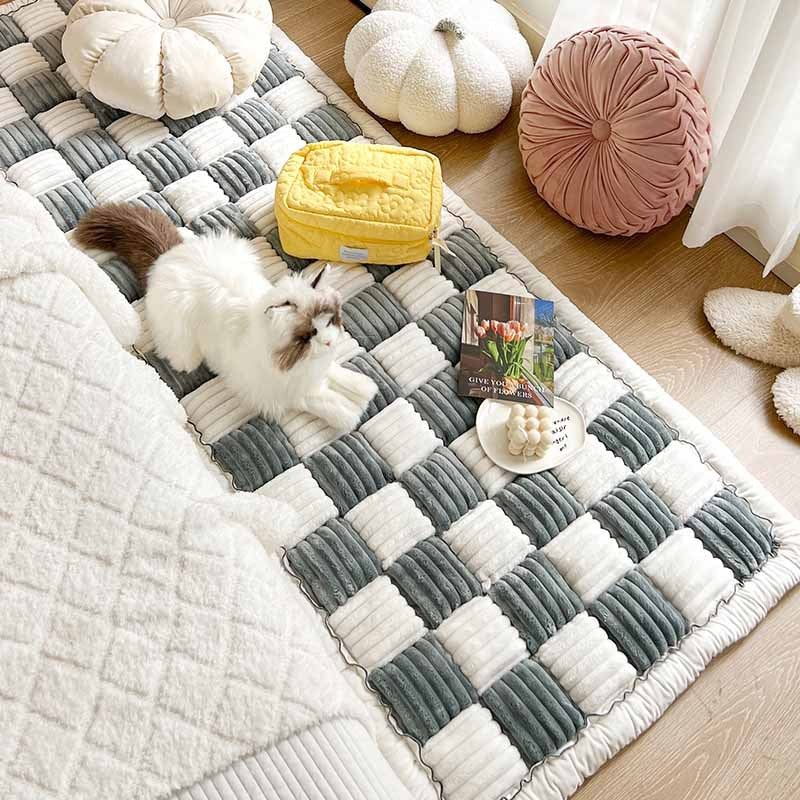 Soft Plush Blanket for Pets and Family