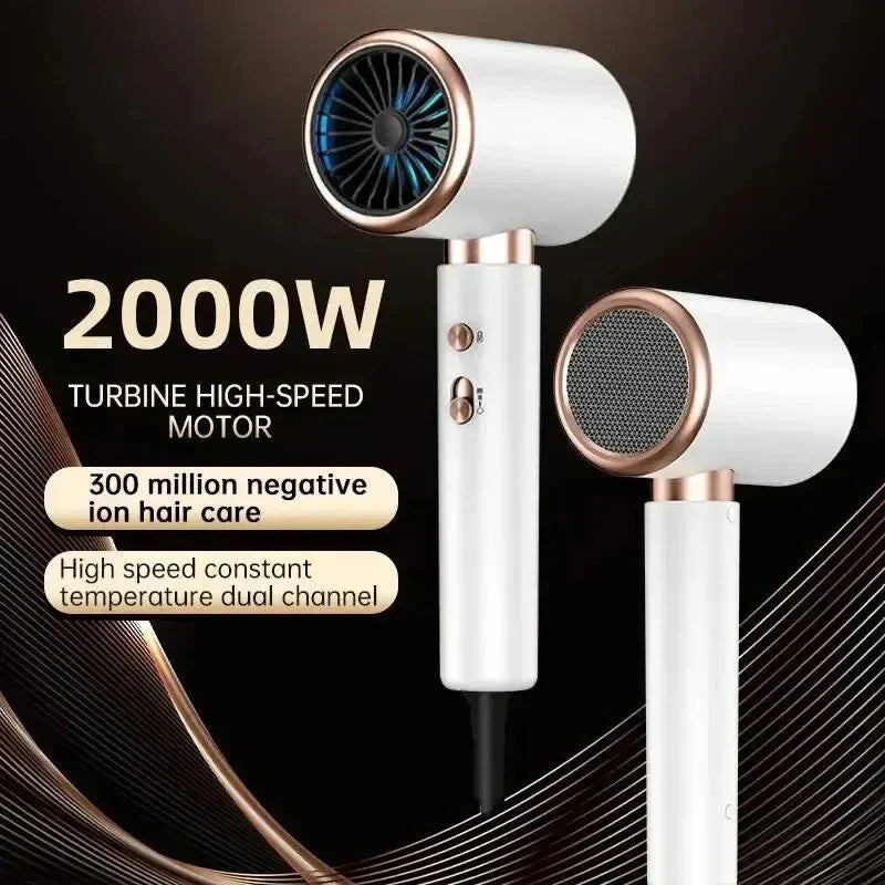 Powerful 2400W Ionic Fast Hair Dryer for Sleek Styling