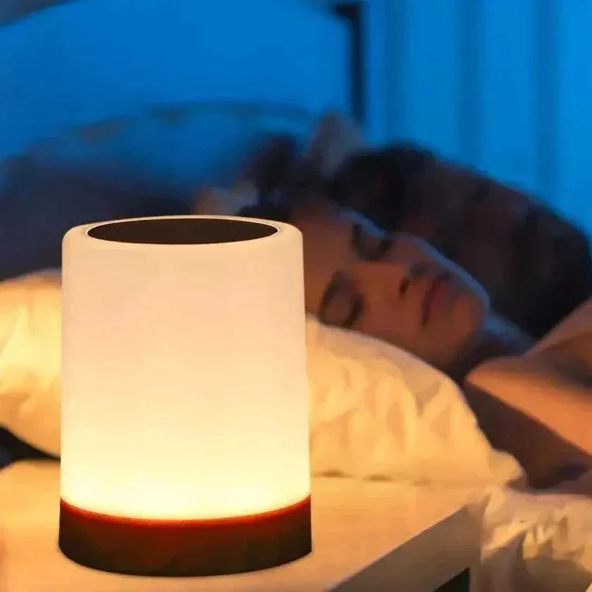 Compact LED Table Lamp with Touch Control