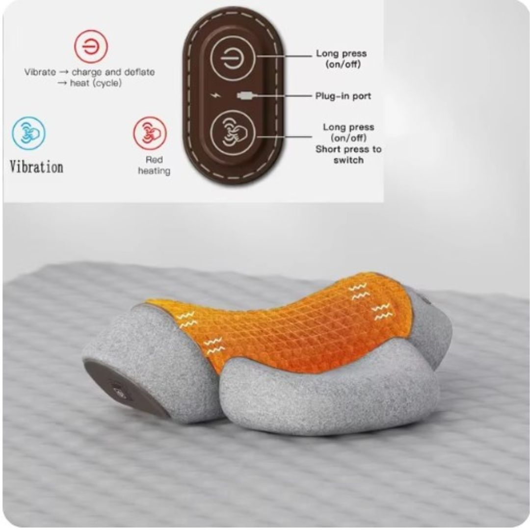 Contour Memory Foam Neck Pillow for Back Pain Relief