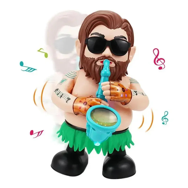 Vibrant Musician Figurine Statue