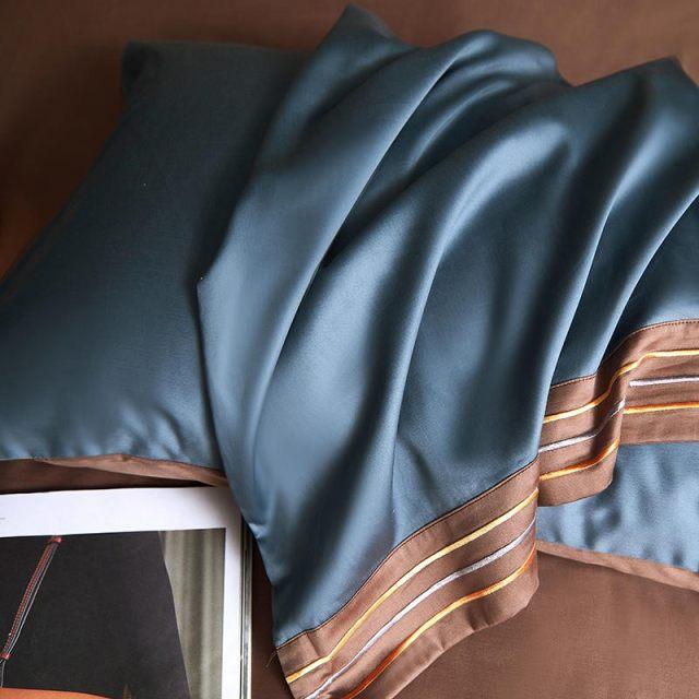 Luxury Blue Bedding Set