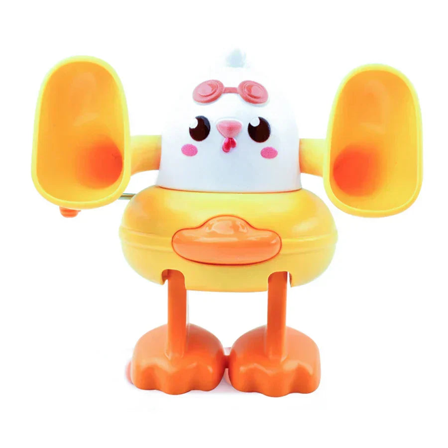 Colorful Wind Up Jumping Animal Toy