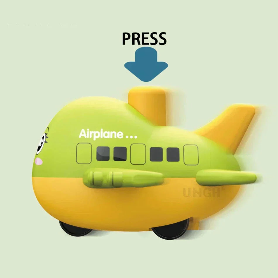 Fun Kids Push Plane Toy