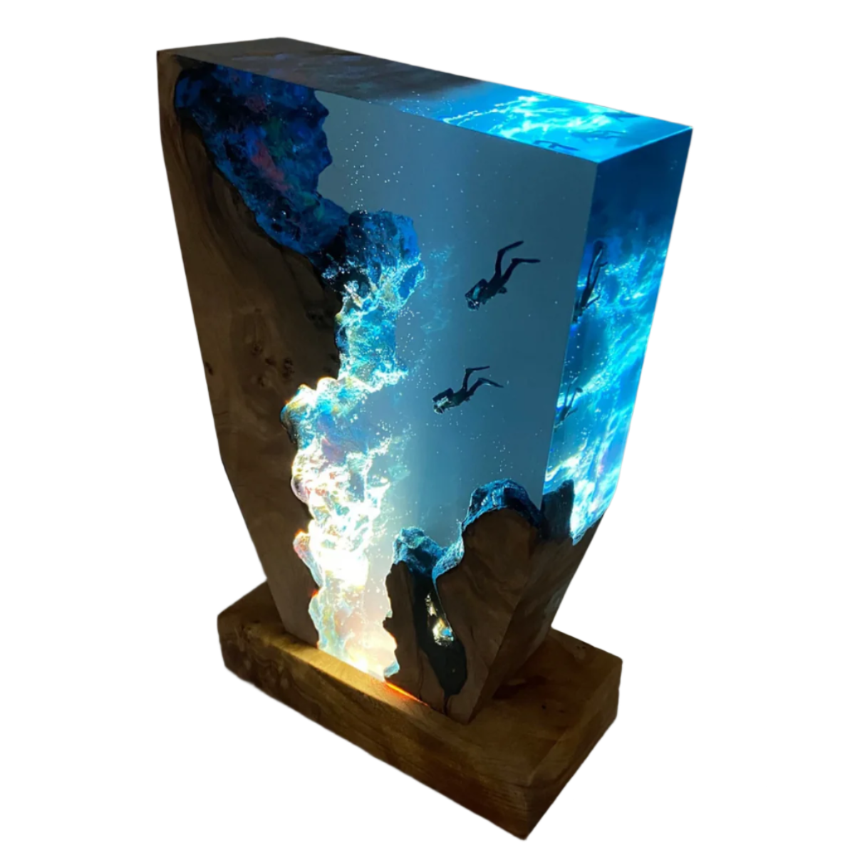 Colorful Ocean Table Lamp Soft Nightlight