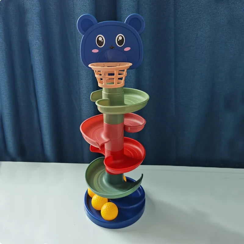 Fun Kids Mini Plastic Slide Playset