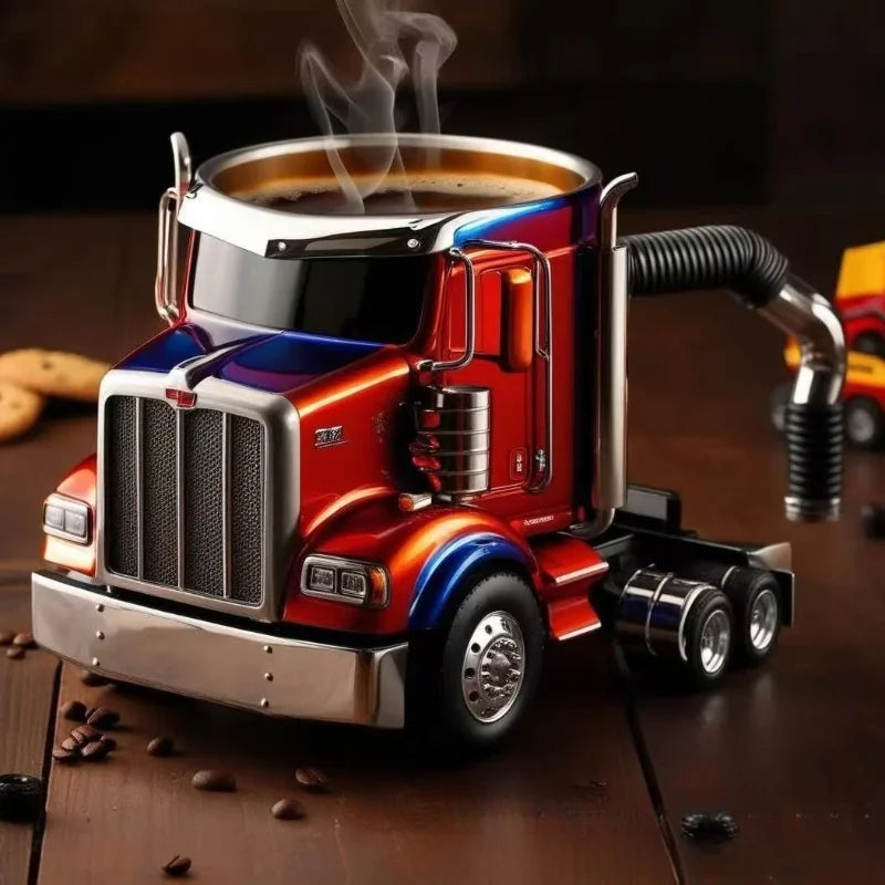 Retro Style Coffee Truck Mug