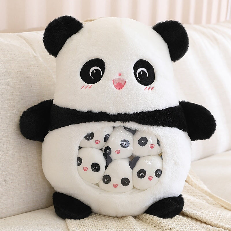 Cute Animal Plush Toy Bag Set