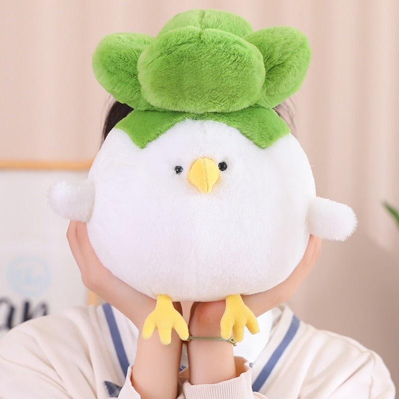 Cute Chicken Bok Choy Soft Plush Toy