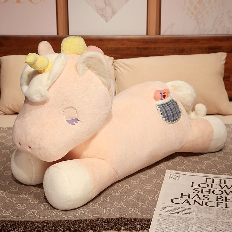 Soft Plush Unicorn Toys Buttercup and Cloudberry