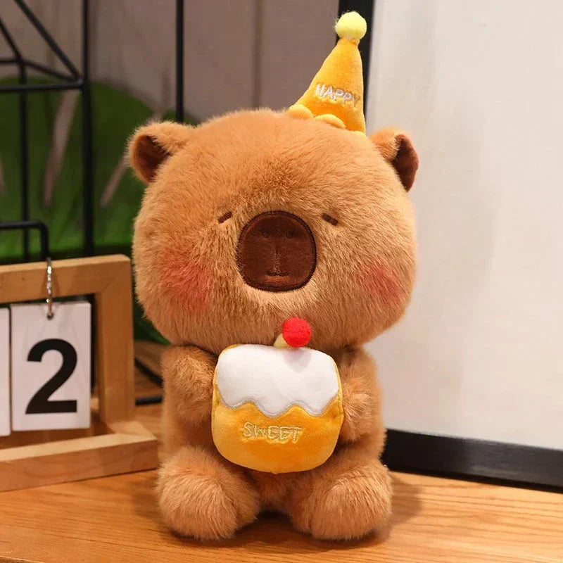 Fun Animal Birthday Cake Stuffed Toys