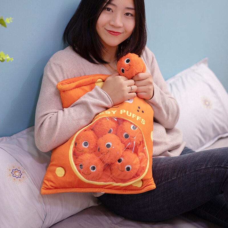 Tasty Cheese Flavor Puff Snacks