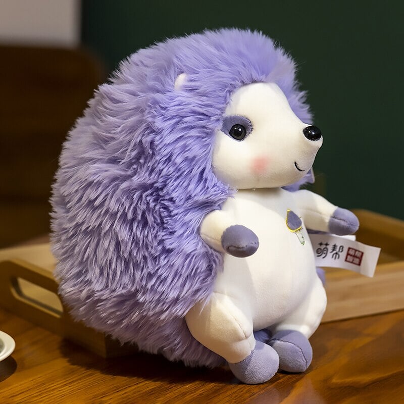 Vibrant Cute Hedgehog Plush Toy Set