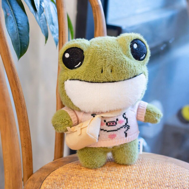 Cute Small Frog Stuffed Animal Toy