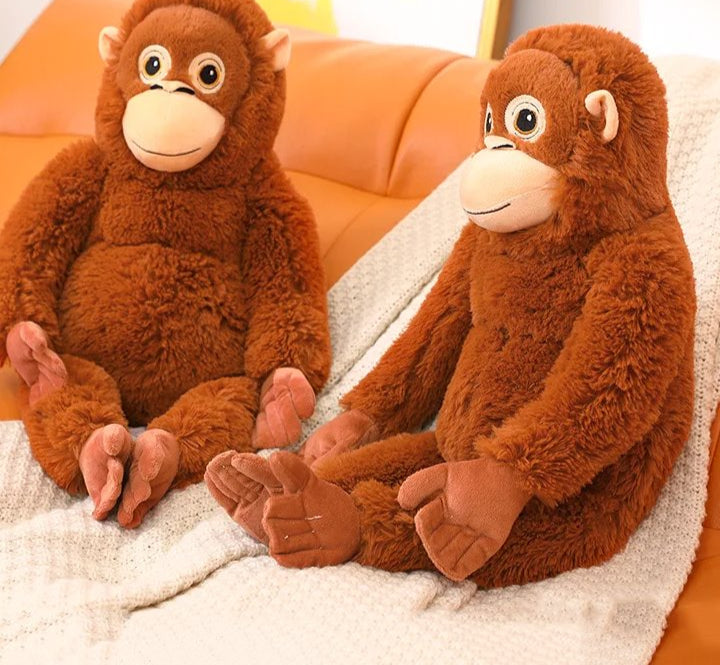 Soft Cuddly Monkey Stuffed Animal Toy