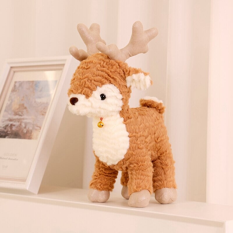 Soft Christmas Reindeer Teddy Plush Toy