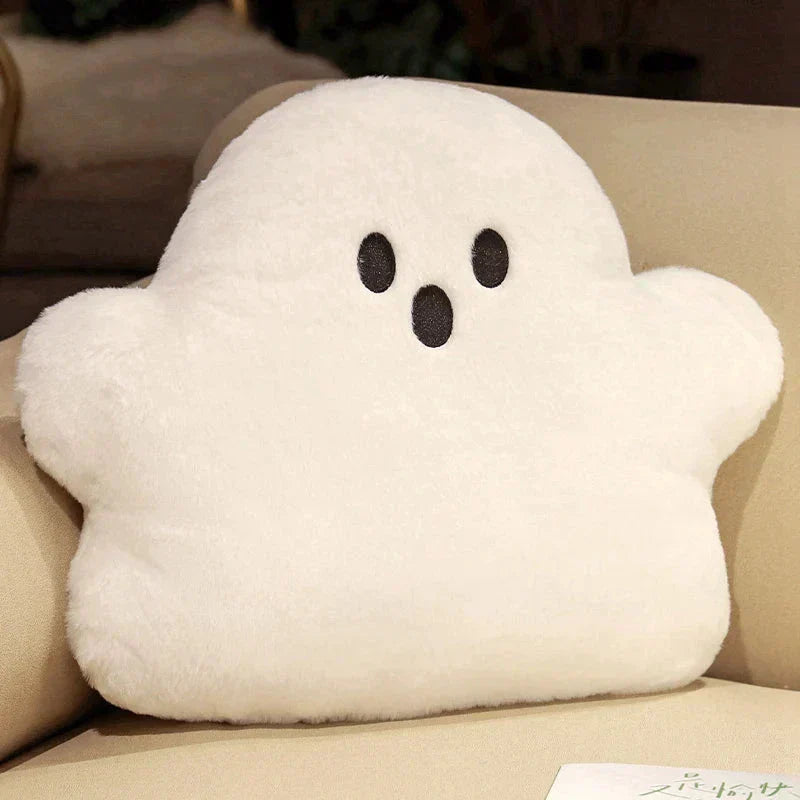 Soft White Downy Plush Pillow