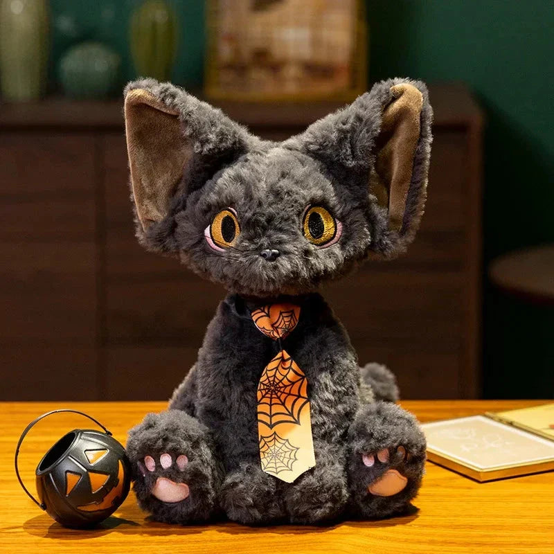 Spooky Black Kitty Soft Plush Toys