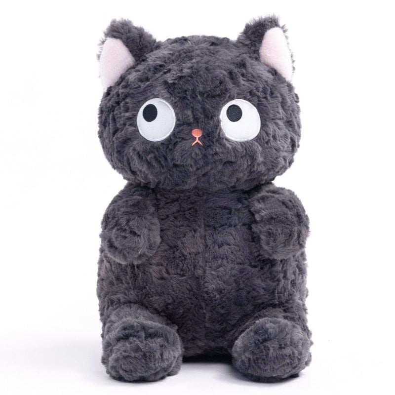 Adorable Black Kitten Soft Plush Toy