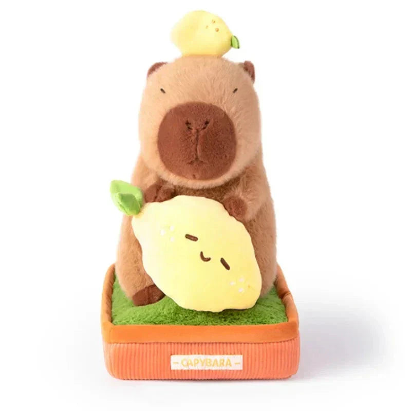 Cute Capybara Planter Soft Toy