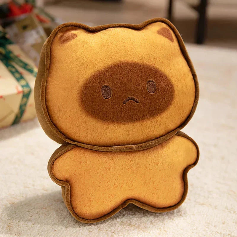Cute Cat Shaped Soft Plush Cookies