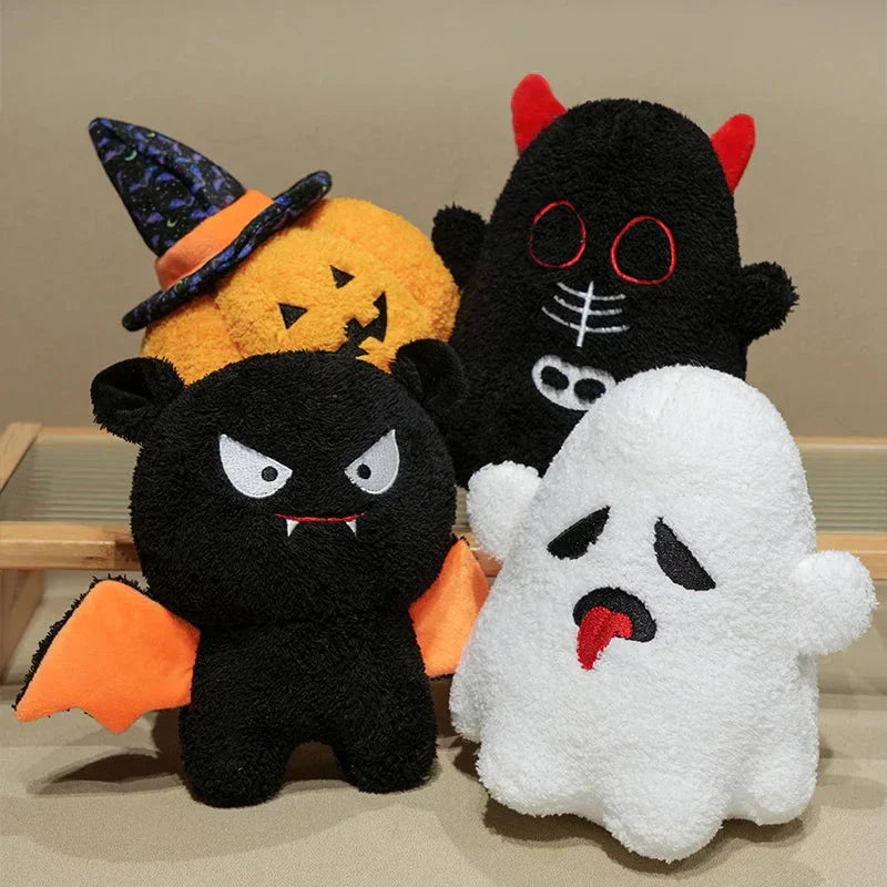 Cute Halloween Character Soft Toy Set