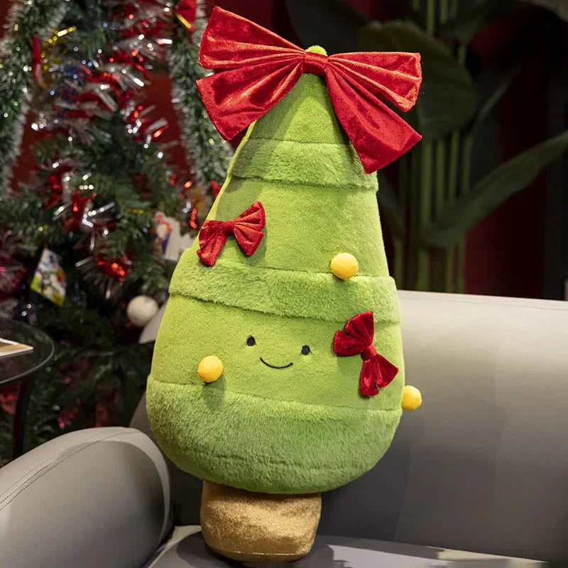 Christmas Tree Wreath Door Hanger Soft Plush Toy