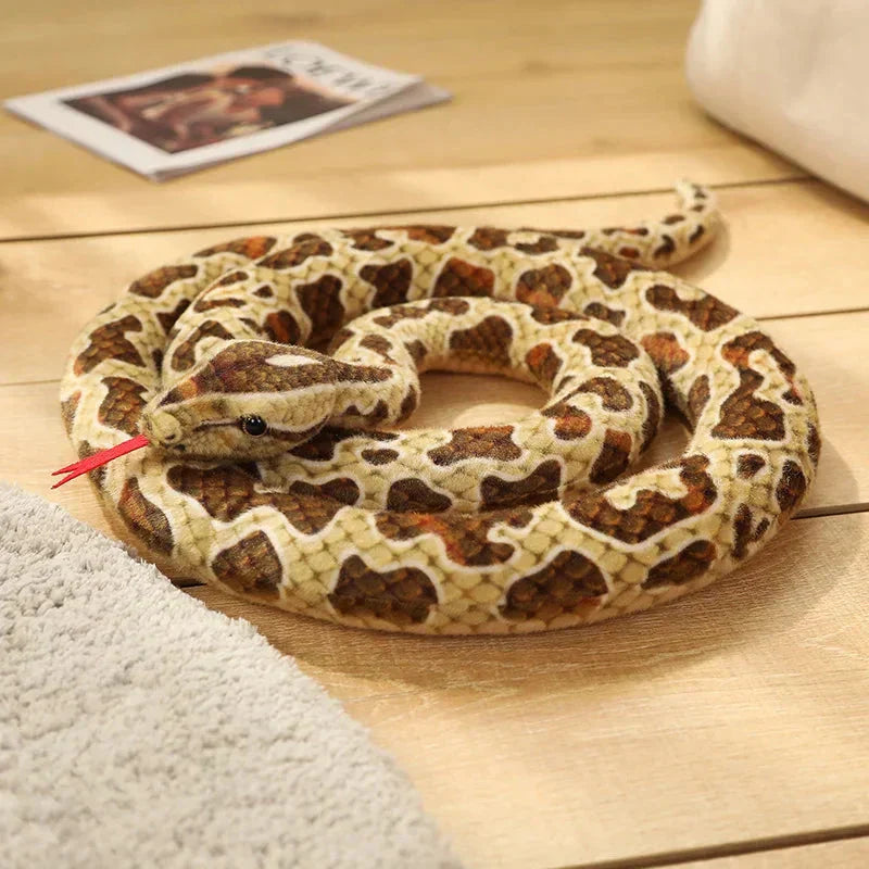 Colorful Snake Stuffed Animal Toy