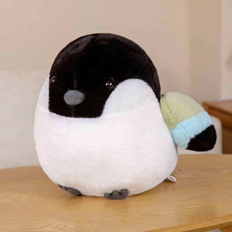 Colorful Fluffy Bird Stuffed Toys