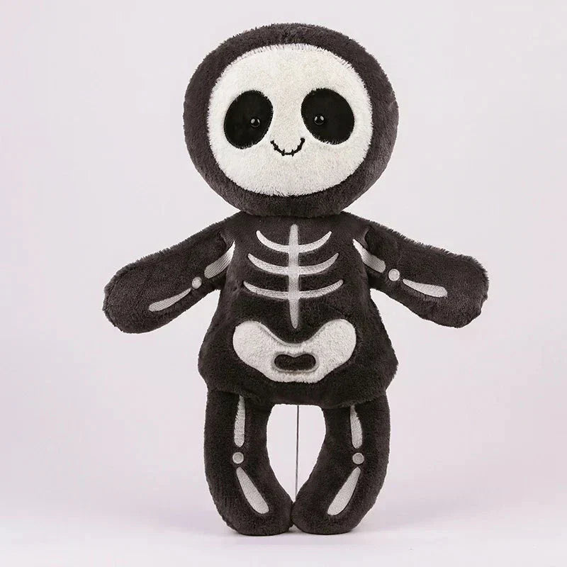 Spooky Skeleton and Mummy Soft Toys